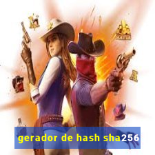 gerador de hash sha256